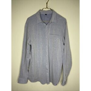 Lot of 4 Mens Lululemon Long Sleeve Button-front Oxford Collar XL